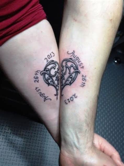 tattoos for lovers|24 Atemberaubende Paar